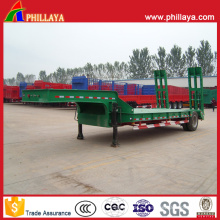 Phillaya Made 1-2 Axles 20-40 Tons Lowbed Truck Semirremolque